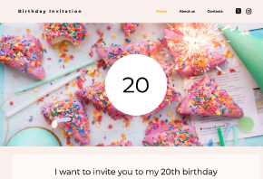 birthday invitation birthday invitation